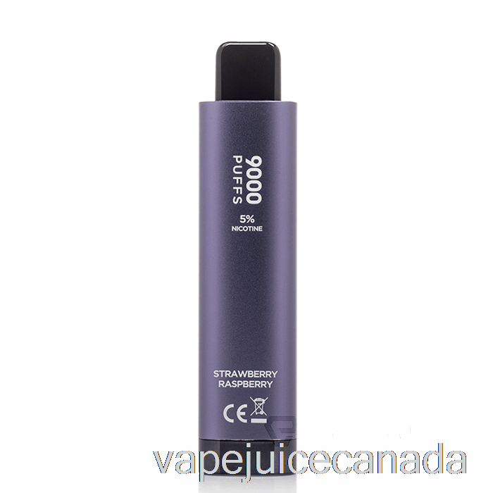 Vape Canada HQD Cuvie Plus 2.0 9000 Disposable Strawberry Raspberry